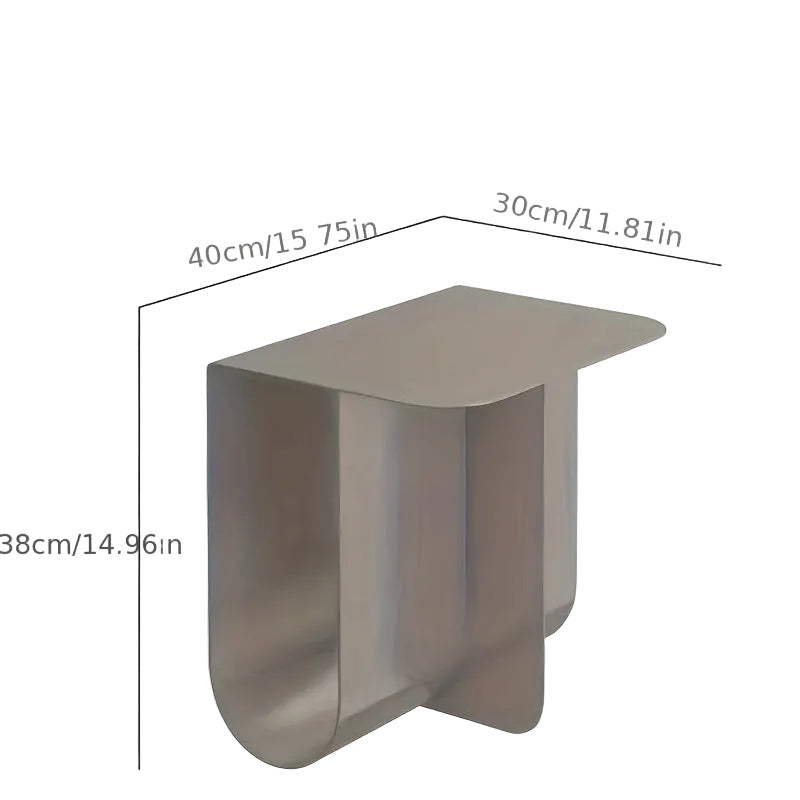 Stainless Steel T-Shape Coffee Table | Furniture Collection | Aroselle