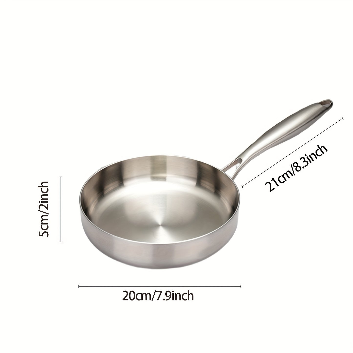 Stainless Steel Frying Pan | Kitchen Collection | Aroselle