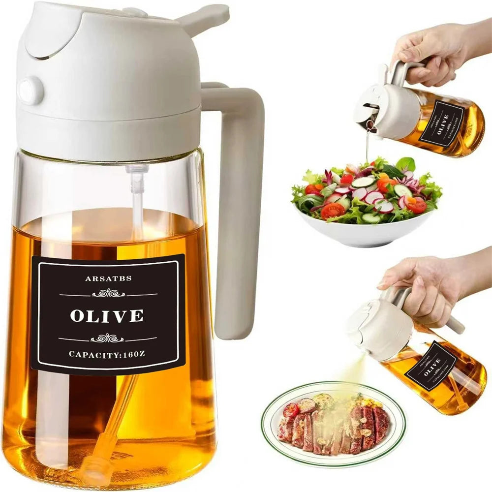 Large Glass Olive Oil Sprayer | Kitchen Collection | Aroselle