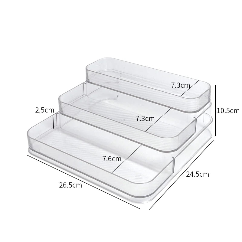 Acrylic 3-Tier Perfume Shelf Organiser | Storage Collection | Aroselle
