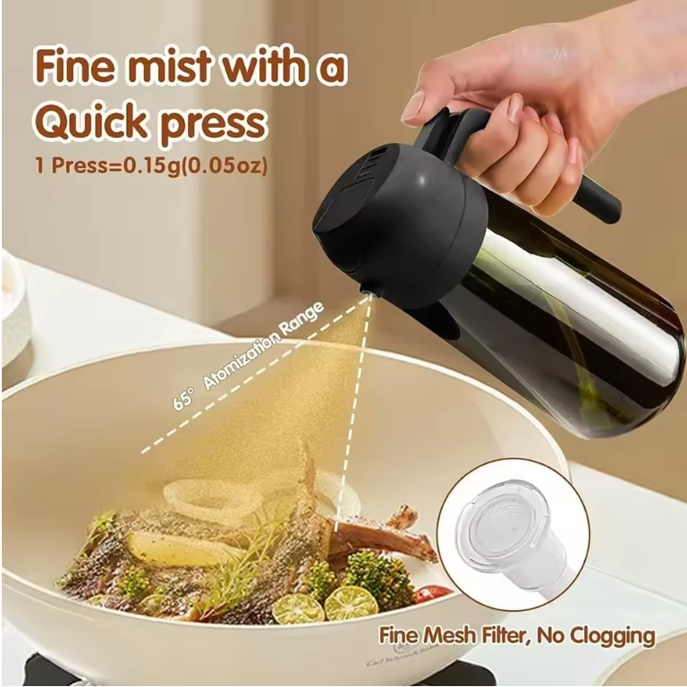 Glass Olive Oil Sprayer 470ml | Kitchen Collection | Aroselle