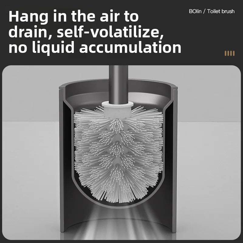 Aluminium Toilet Brush