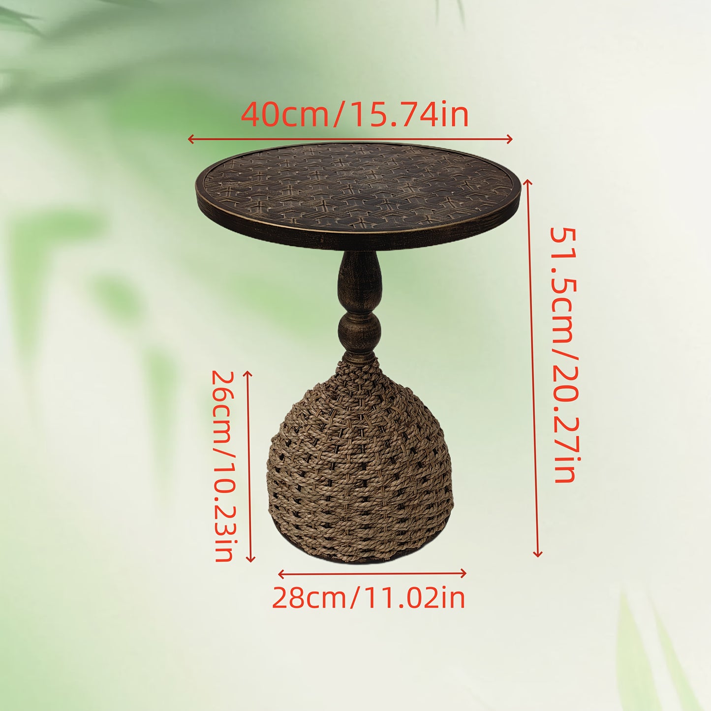Metal Round Side Table | Furniture Collection | Aroselle