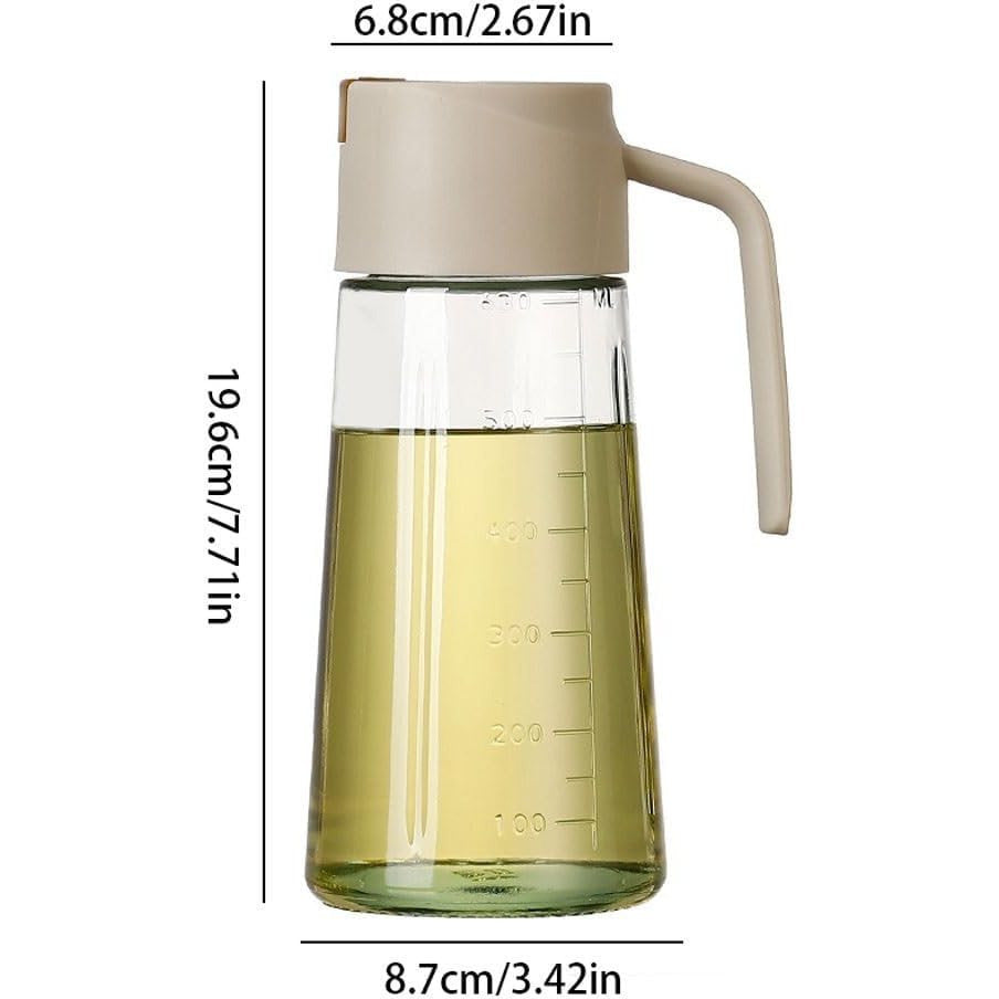 Large Glass Cooking Oil Pouring Bottle | Kitchen Collection | Aroselle