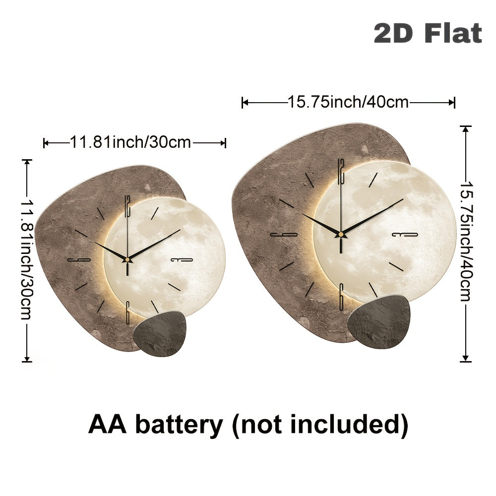 Scandinavian Wall Clock With Seconds | Decor Collection | Aroselle