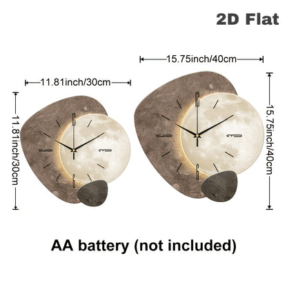 Scandinavian Wall Clock With Seconds | Decor Collection | Aroselle
