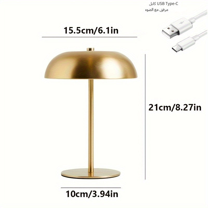 LED Wireless Mushroom Desk Lamp | Decor Collection | Aroselle