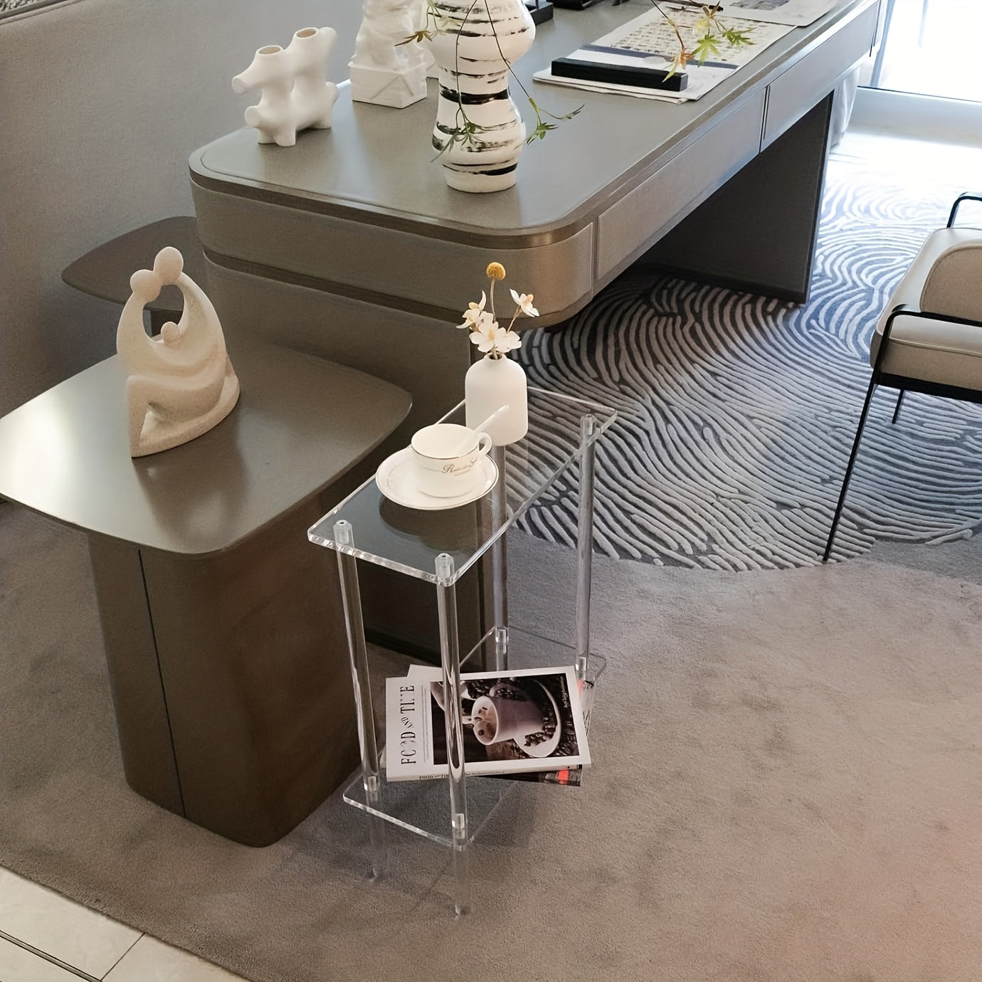 Acrylic Sofa Table | Furniture Collection | Aroselle