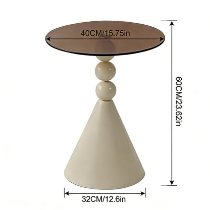 Glass Round Coffee Table | Furniture Collection | Aroselle