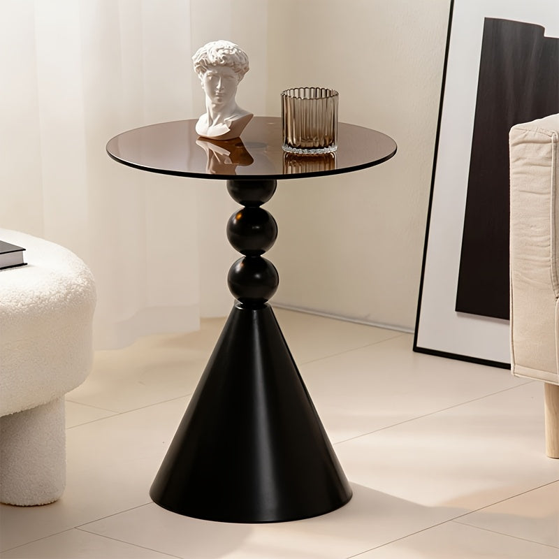 Glass Round Coffee Table | Furniture Collection | Aroselle