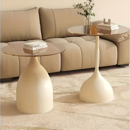 Tempered Glass Side Table | Furniture Collection | Aroselle