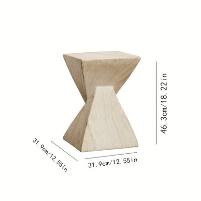 Marble Geometric Side Table | Furniture Collection | Aroselle