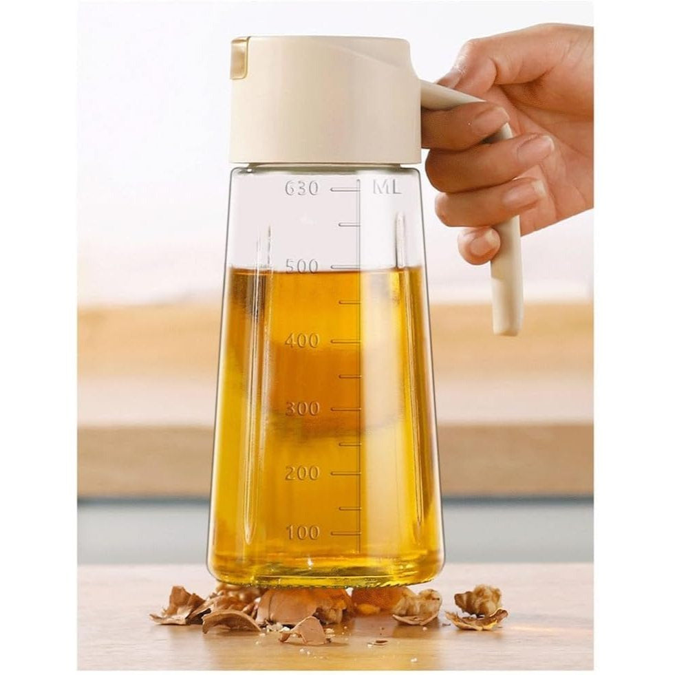 Large Glass Cooking Oil Pouring Bottle | Kitchen Collection | Aroselle