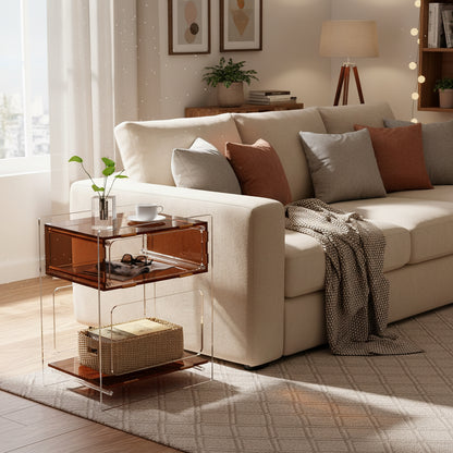 Acrylic Bedside Table | Furniture Collection | Aroselle