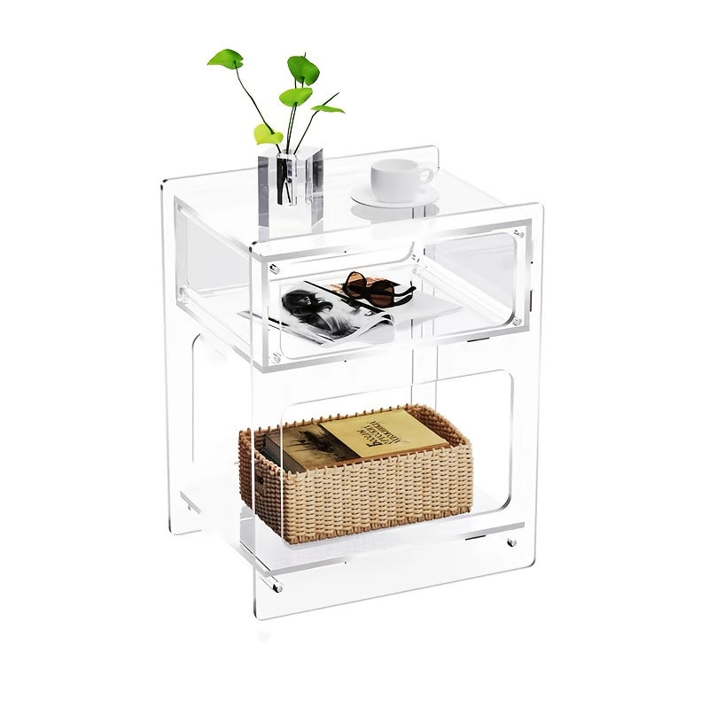 Acrylic Bedside Table | Furniture Collection | Aroselle