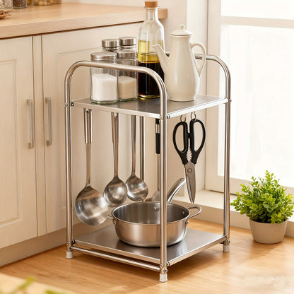 Metal 2-Tier Side Table | Furniture Collection | Aroselle