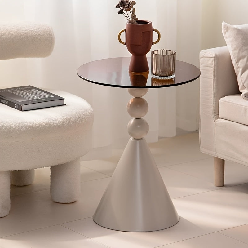 Glass Round Coffee Table | Furniture Collection | Aroselle