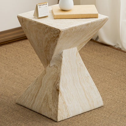 Marble Geometric Side Table | Furniture Collection | Aroselle
