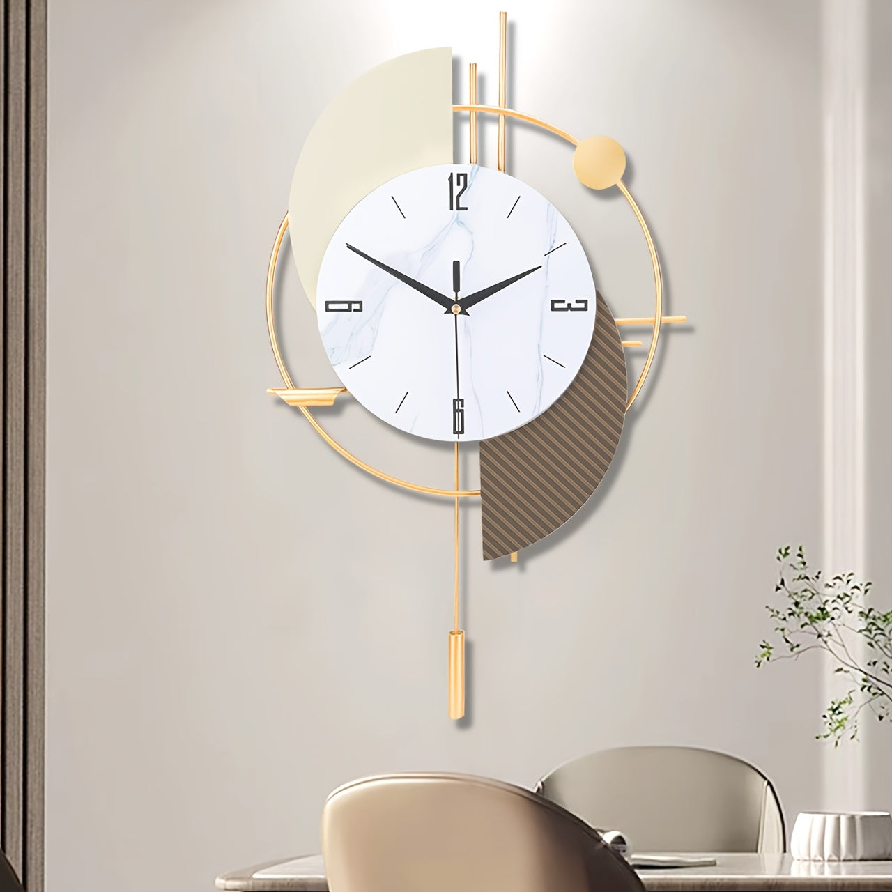 Modern Minimalist Wall Clock | Decor Collection | Aroselle