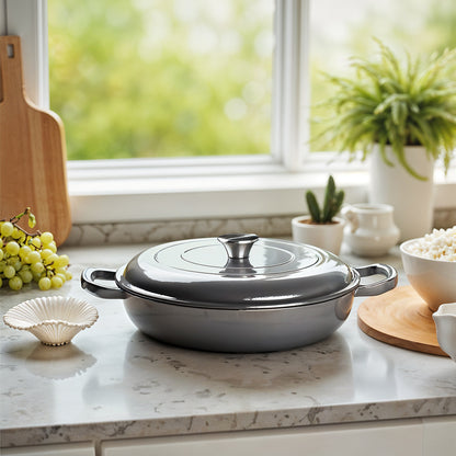 Enameled Cast Iron Stove Pot 3.2L | Kitchen Collection | Aroselle