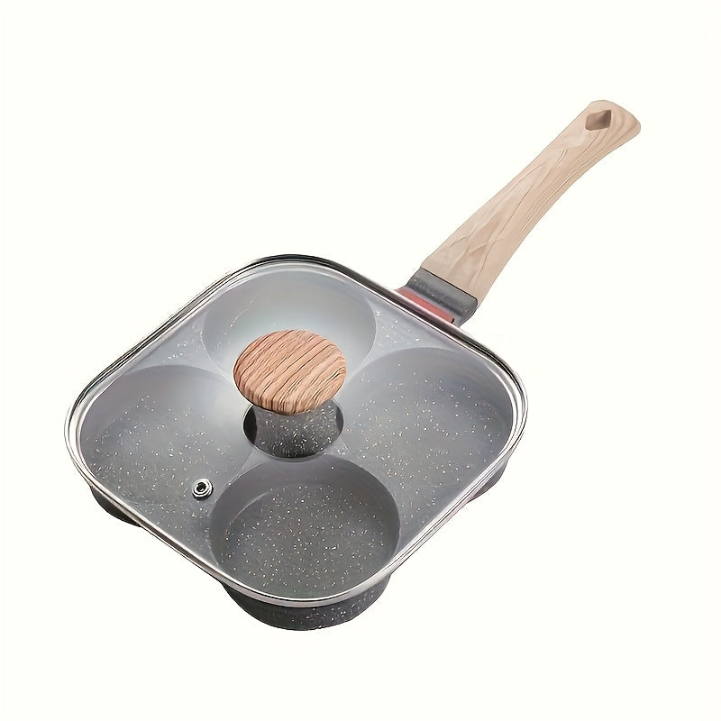 Non-Stick Breakfast Egg Pan with Lid | Kitchen Collection | Aroselle