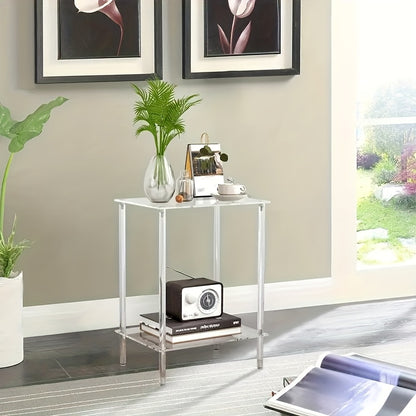 Squared Acrylic Side Table | Furniture Collection | Aroselle