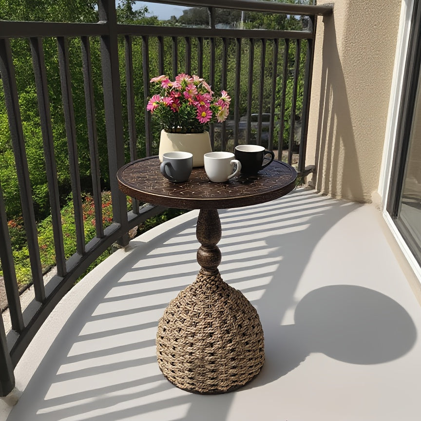 Metal Round Side Table | Furniture Collection | Aroselle
