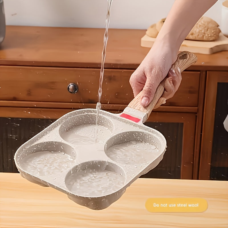 Non-Stick Breakfast Egg Pan with Lid | Kitchen Collection | Aroselle