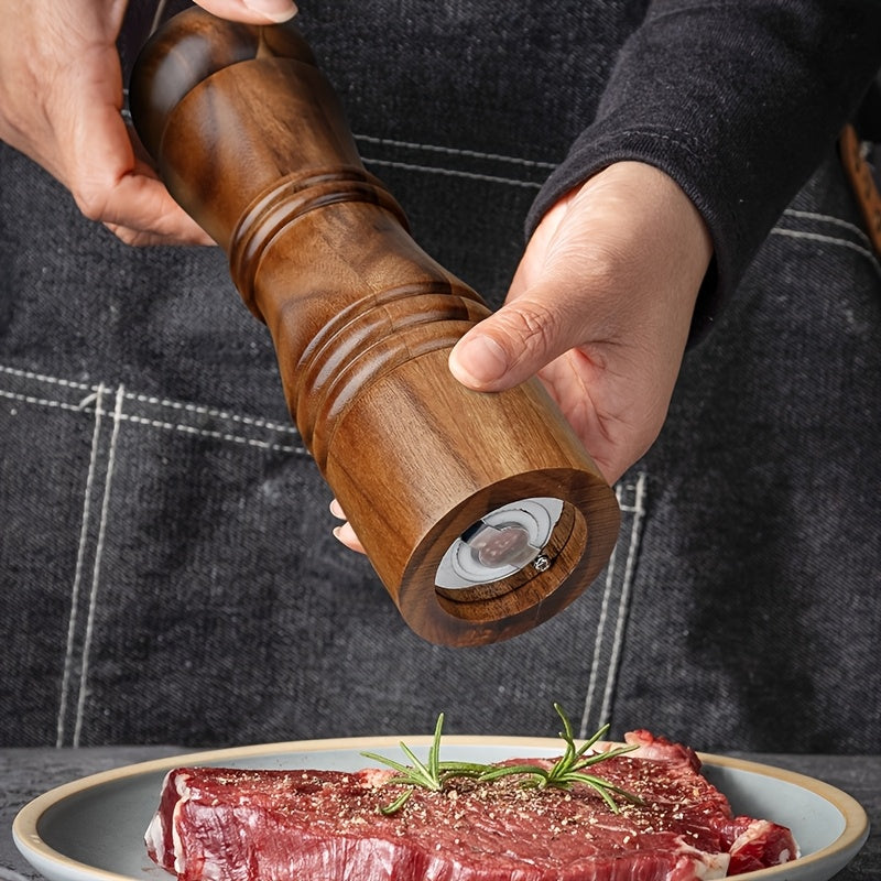 Acacia Wood Pepper Grinder Set | Kitchen Collection | Aroselle