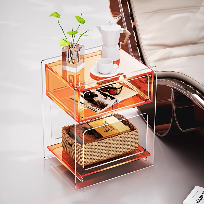 Acrylic Bedside Table | Furniture Collection | Aroselle