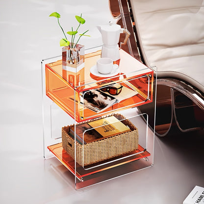 Acrylic Bedside Table | Furniture Collection | Aroselle