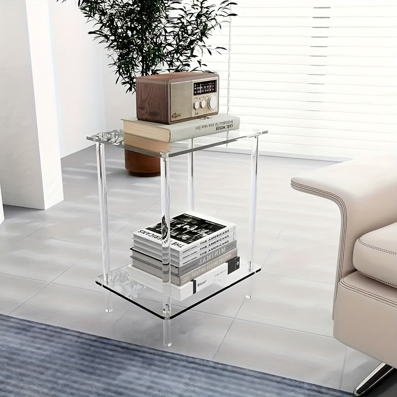 Squared Acrylic Side Table | Furniture Collection | Aroselle