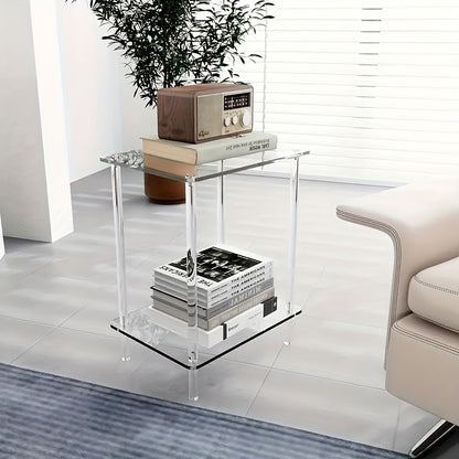 Squared Acrylic Side Table | Furniture Collection | Aroselle