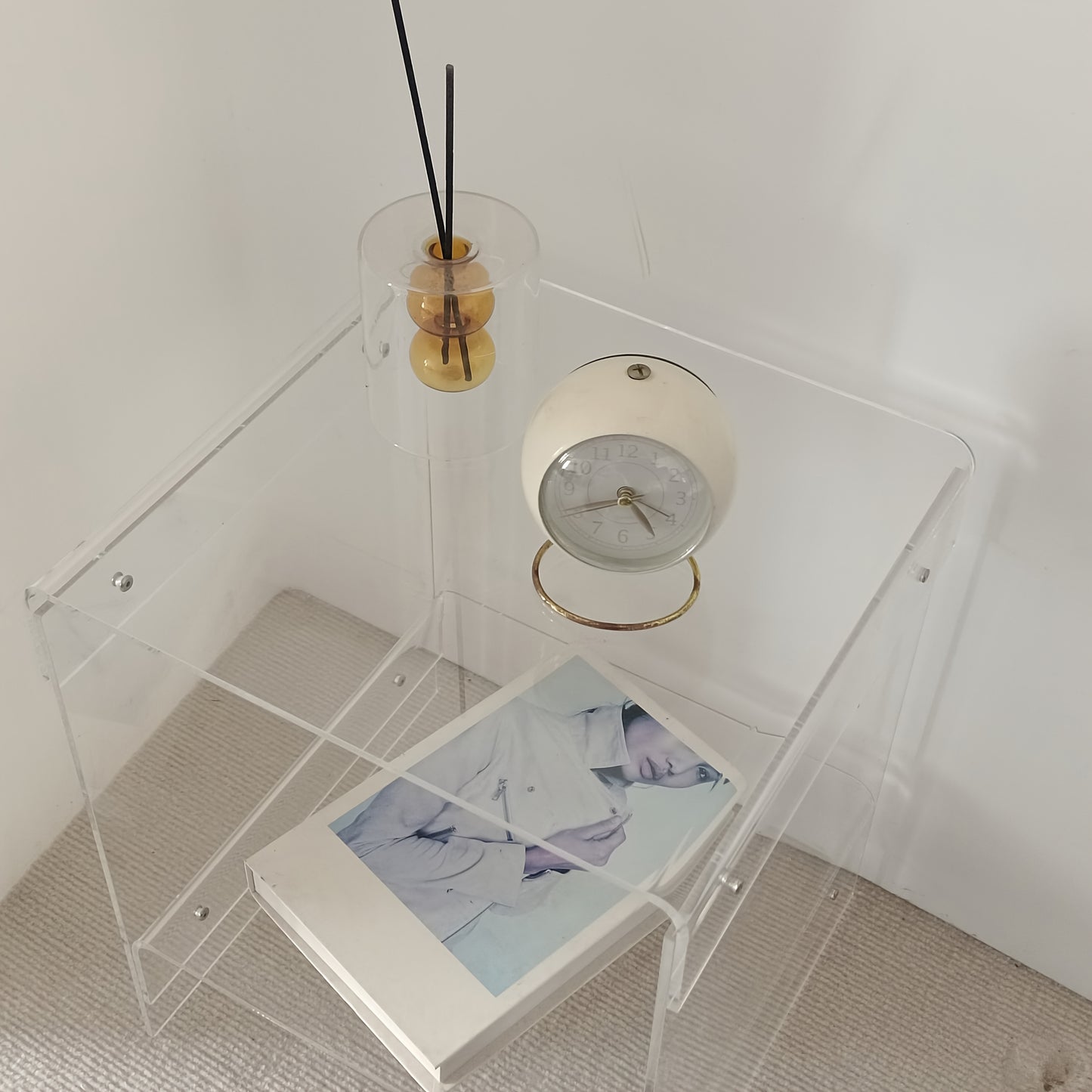 Transparent Acrylic Side Table | Furniture Collection | Aroselle