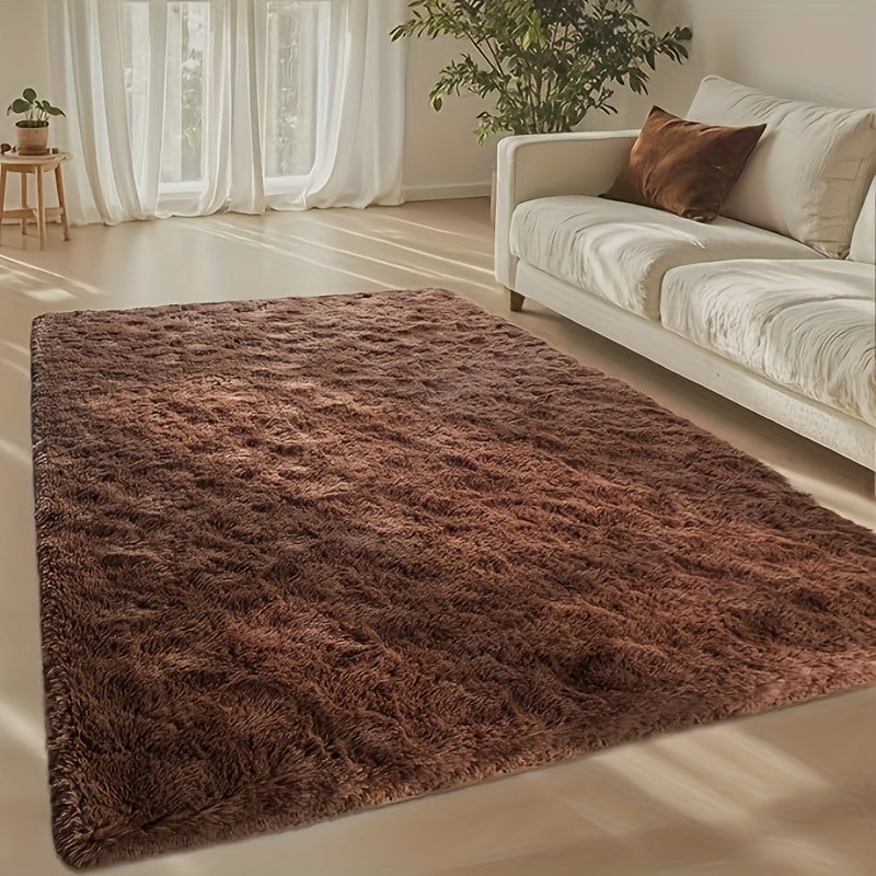 Plush Carpet Area Rug - Soft Thick Pile Living Room & Bedroom Carpet | Rug Collection | Aroselle