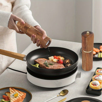 Acacia Wood Salt and Pepper Grinder Set | Kitchen Collection | Aroselle