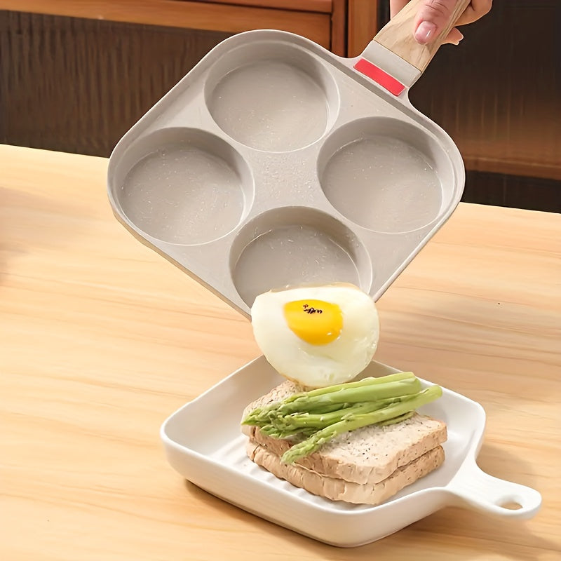 Non-Stick Breakfast Egg Pan with Lid | Kitchen Collection | Aroselle