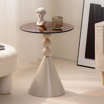 Glass Round Coffee Table | Furniture Collection | Aroselle