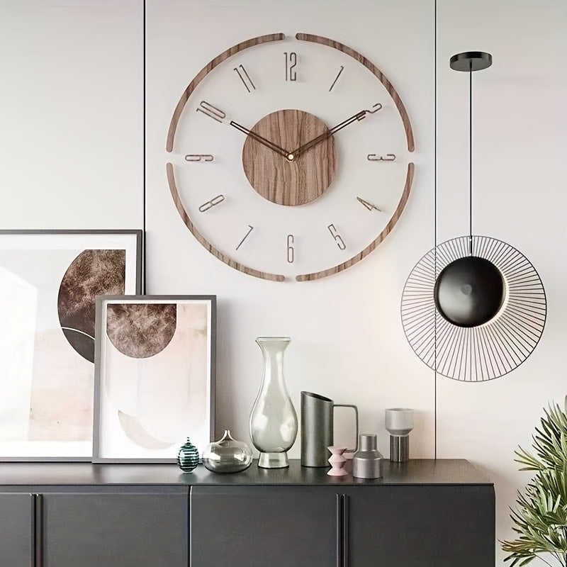 Transparent Acrylic Wall Clock | Decor Collection | Aroselle