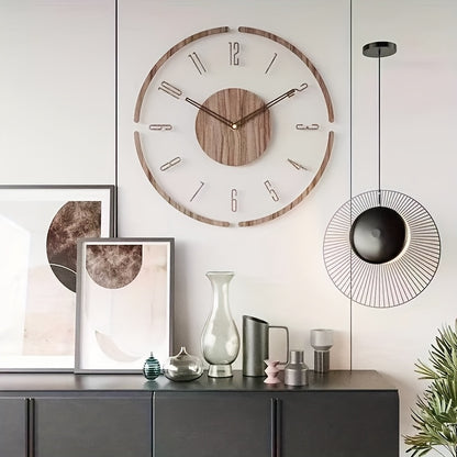 Transparent Acrylic Wall Clock | Decor Collection | Aroselle