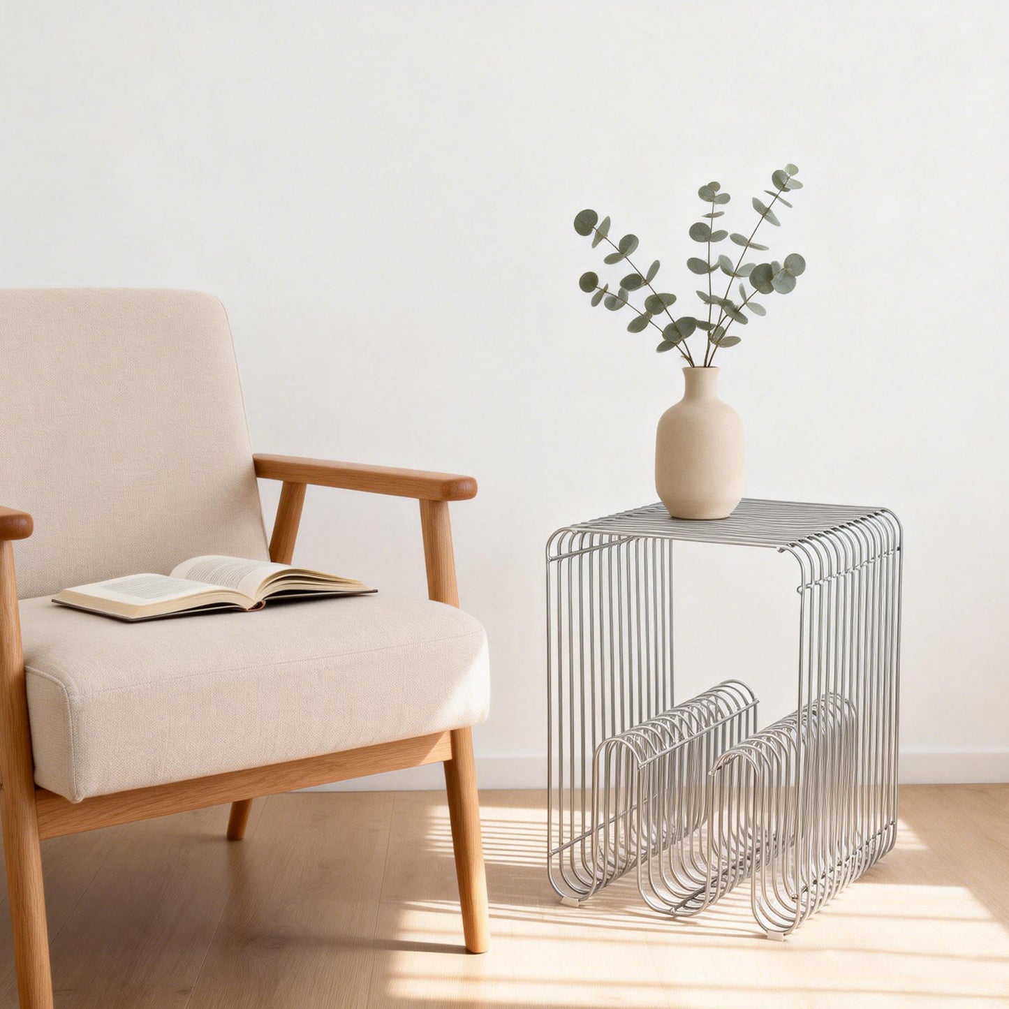 Metal Wire Side Table | Furniture Collection | Aroselle