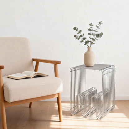 Metal Wire Side Table | Furniture Collection | Aroselle