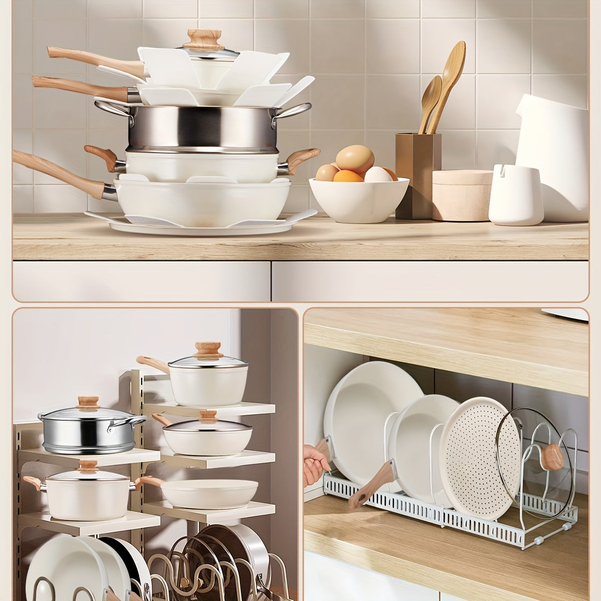 Ceramic Non-Stick Cookware Set | Kitchen Collection | Aroselle