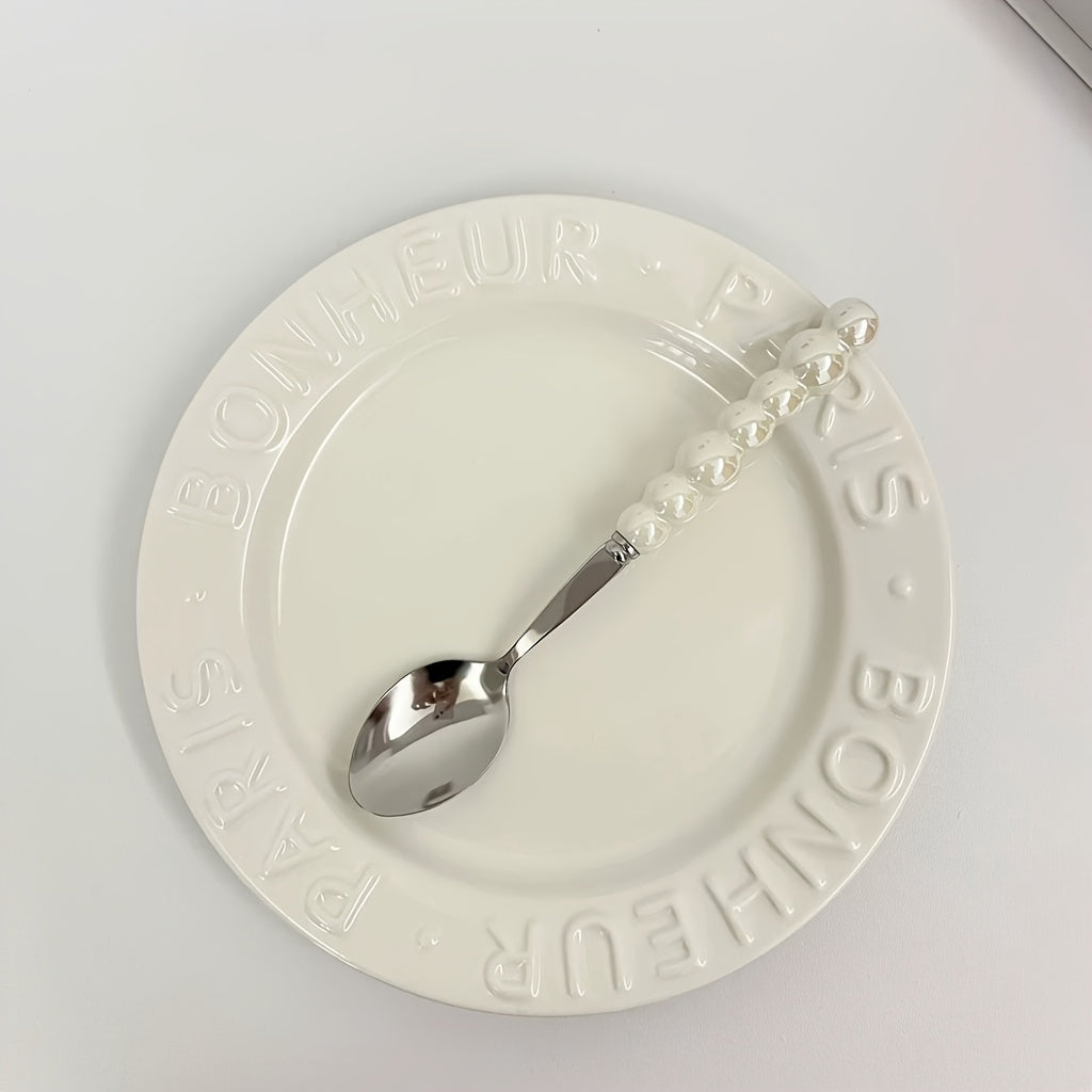 Cutlery Set with Ceramic Handles (5PCS) | Kitchen Collection | Aroselle