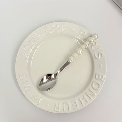 Cutlery Set with Ceramic Handles (5PCS) | Kitchen Collection | Aroselle