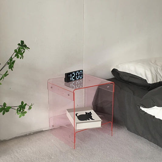 Transparent Acrylic Side Table | Furniture Collection | Aroselle