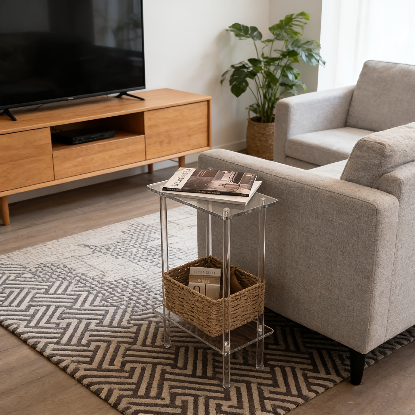 Acrylic Sofa Table | Furniture Collection | Aroselle
