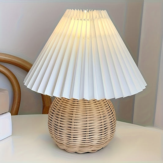 Bohemian Rattan Table Lamp | Decor Collection | Aroselle