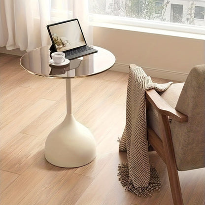 Tempered Glass Side Table | Furniture Collection | Aroselle