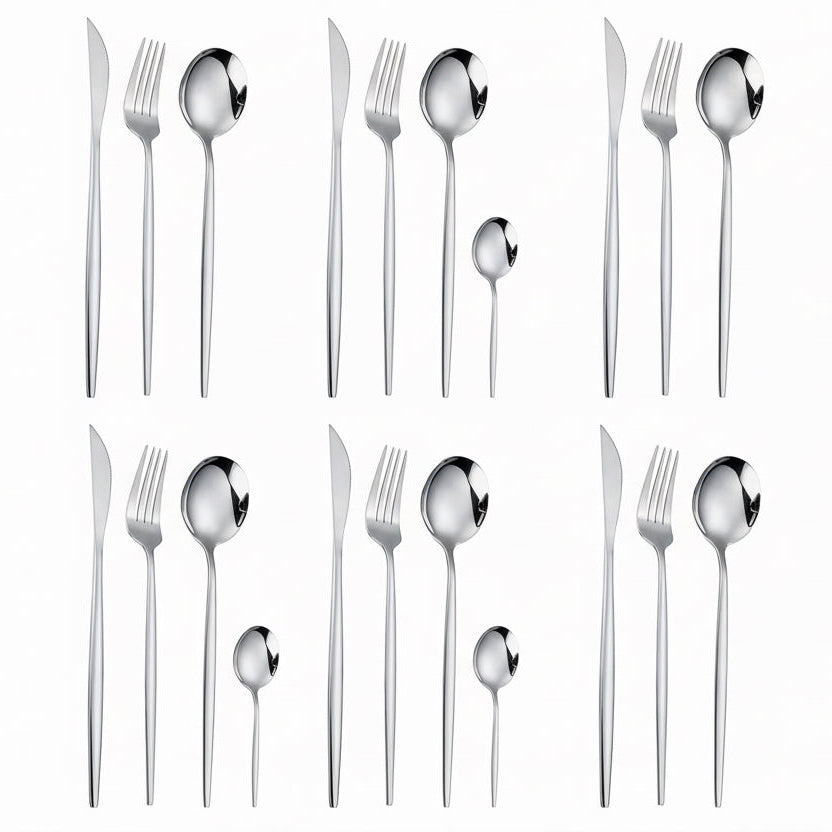 Sophisticated & Luxe Cutlery Set for 4 | Kitchen Collection | Aroselle